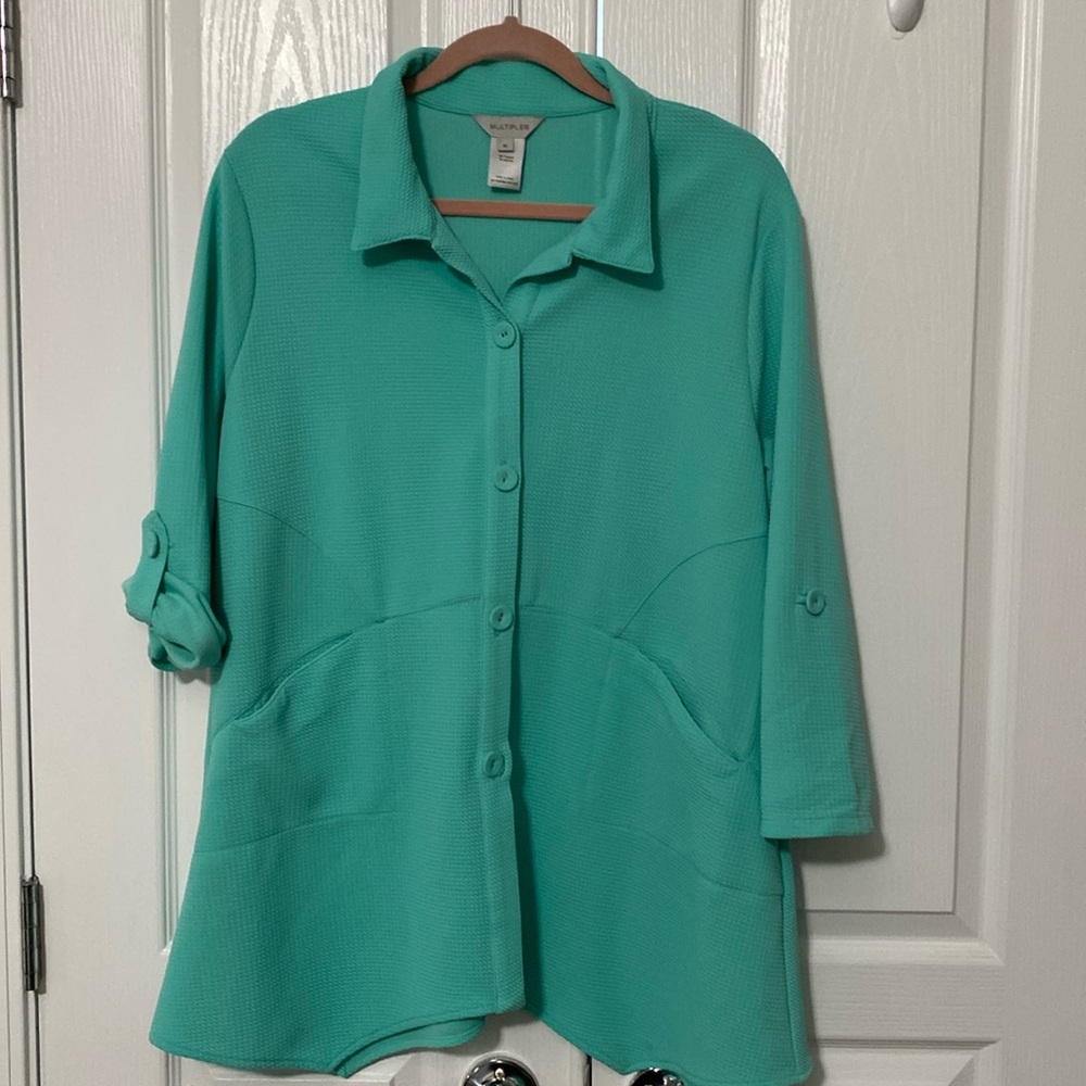 Multiples Knit Lightweight Jacket - image 1